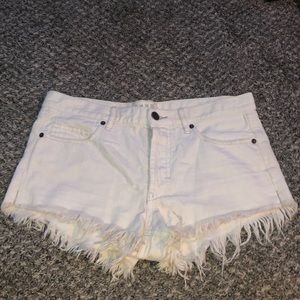 NWOT Free People Jean Shorts Size 27